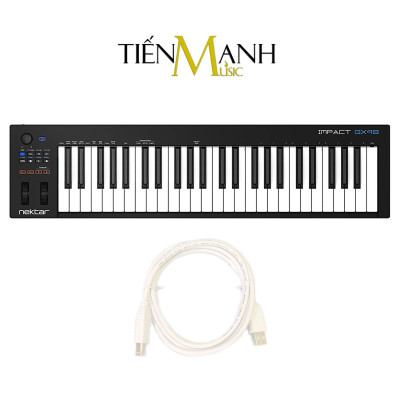 Nektar GX49 Midi Keyboard Controller 49 Phím Cảm ứng lực Bàn phím sáng tác - Sản xuất âm nhạc Producer Hàng Chính Hãng - Kèm Móng Gẩy DreamMaker
