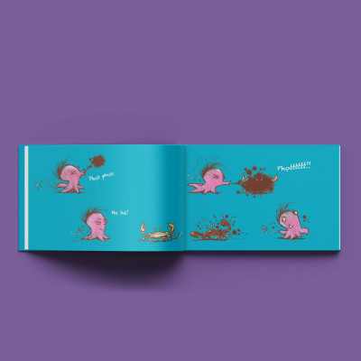 Sách - Bạch Tuộc Phụt Mực Phi Phàm - Bìa Cứng