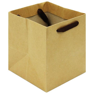 Túi Kraft Đáy Vuông - 25 x 29 x 25 cm - Linh Lan