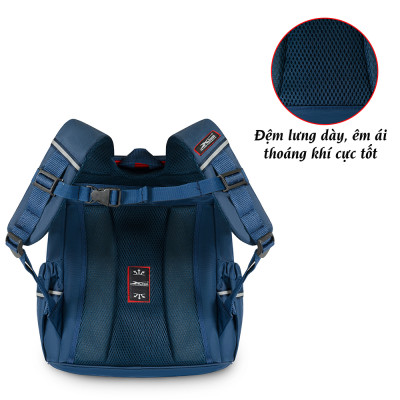 Ba lô chống gù cho học sinh cấp 1 Xbags Xb 3106 đẹp bền