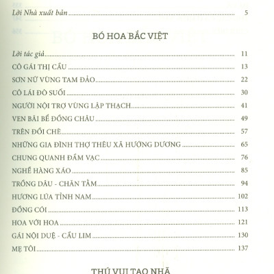 Nếp Cũ - Bó Hoa Bắc Việt - Thú Vui Tao Nhã