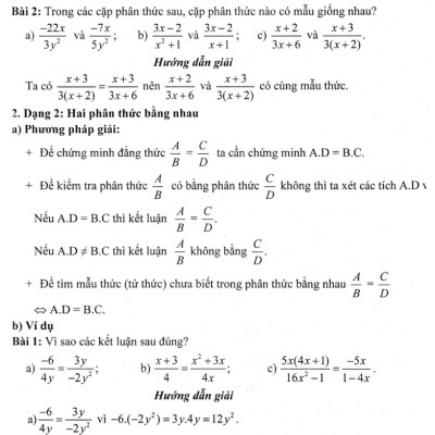 Hướng Dẫn Học Và Giải Các Dạng Bài Tập Toán 8 Tập 2 (Bám Sát SGK Kết Nối Tri Thức Với Cuộc Sống) _HA