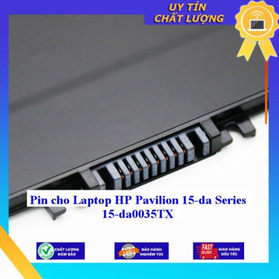 Pin cho Laptop HP Pavilion 15-da Series 15-da0035TX - Hàng Nhập Khẩu New Seal