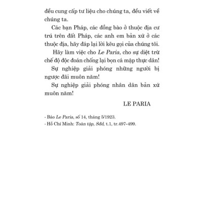 Báo chí trước hết phải phục vụ cách mạng, phục vụ nhân dân - bản in 2025