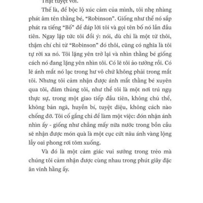 Robinson Có-Tự Kỷ Của Tôi