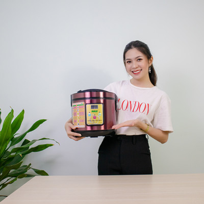 Máy Làm Tỏi Đen Nikio NK-688 - Nồi Ủ Tỏi Đen Cao Cấp, Công Nghệ Nhật Bản, Làm Tỏi Và Sấy Khô Tự Động, Tỉ Lệ Thành Công 99%, Tỏi Thơm Ngon Chuẩn Vị - Dung Tích 5 Lít, Làm Được 1.5 Kg Tỏi - Hàng Chính Hãng (5L) - Hàng chính hãng