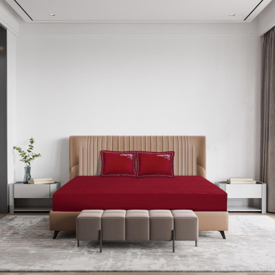 Bộ chăn ga Everon Uyên Ương ESC23001 họa tiết thêu, sang trọng,  nhiều kích thước