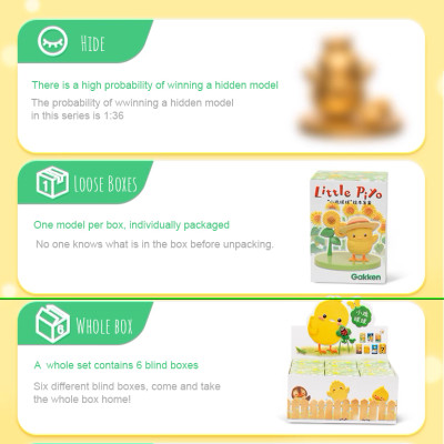 Đồ chơi hộp mù - Gà con Piyo