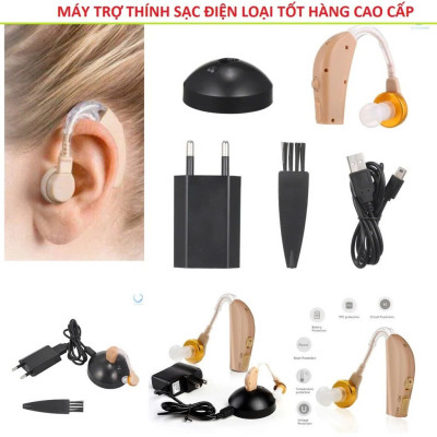 Máy Trợ Thính Không Dây Sạc Điện Đeo Vành Tai Hàng Cao Cấp - Lựa Chọn Tốt Nhất Cho Trải Nghiệm Nghe Tuyệt Vời, ĐÈN TRANG TRÍ ,ĐỒNG HỒ TREO TƯỜNG