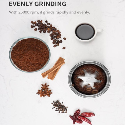 Máy xay hạt và phê và các loại hạt ngũ cốc Shardor CG638B - HÀNG NHẬP KHẨU 