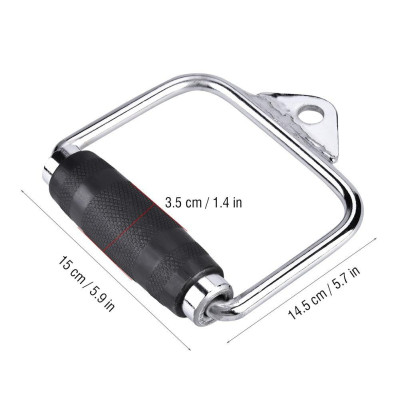 Tay Cầm Xô Đơn Kéo Cáp Tập Lưng Xô Tại Phòng GYM (1 Chiếc)