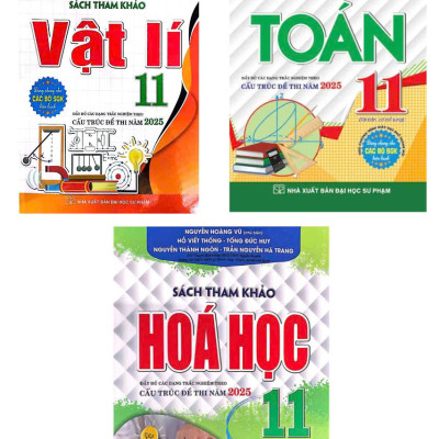 Sách Tham Khảo Toán - Vật Lí - Hóa Học 11 (Dùng Chung Cho Các Bộ SGK Hiện Hành) - HA