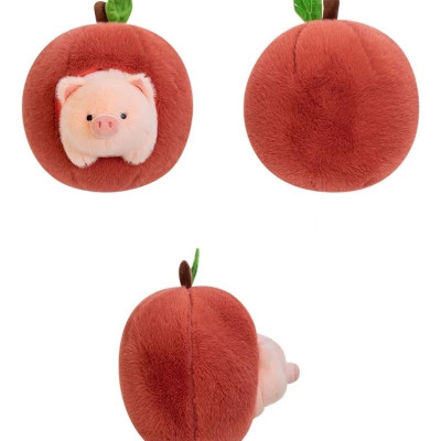 Thú nhồi bông heo trong quả cute - Size 20 đến 35cm - Quà tặng gấu bông xinh xắn êm mịn.