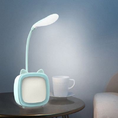 Đèn Led Để Bàn Học Sạc USB Hình Chiếc Lá - Hàng Chính Hãng (Giao màu ngẫu nhiên)