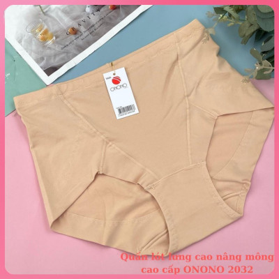 Quần lót lưng cao nâng mông cao cấp ONONO 2032 form to thấm hút mồ hôi, Size XL