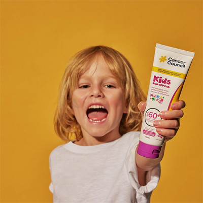 Kem chống nắng trẻ em Cancer Council Kids Sunscreen SPF50+ (35ml/110ml) - Hàng chính hãng