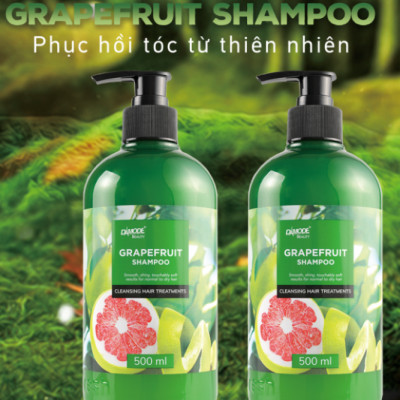 Combo gội xã tinh chất bưởi Grapefruit Shampoo Grapefruit Conditioner cao cấp độc quyền Damode 670ml