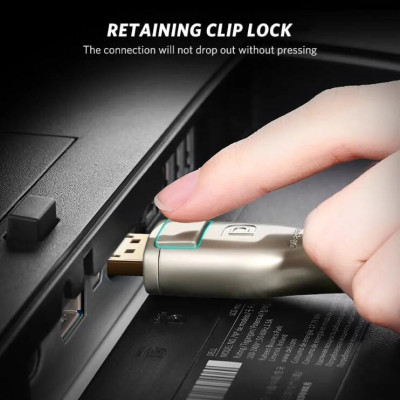 Ugreen UG30118DP107TK 1M Màu Đen Cáp 2 Đầu Displayport V1.2 cao cấp hỗ trợ 4K*2K 60GHz - HÀNG CHÍNH HÃNG