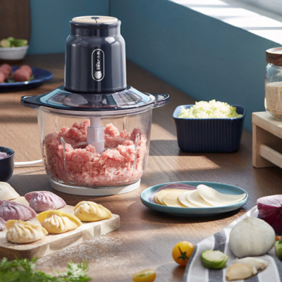 Máy Xay Thịt Bear QSJ-D03P3 2L Cực Kỳ Êm Công Suất 300 W - Hàng Chính Hãng