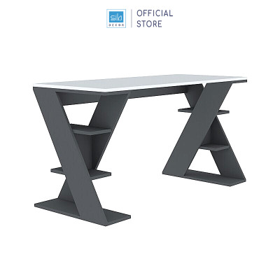 Bàn Làm Việc Với Thiết Kế Chân Bàn Chữ X Hiện Đại Thương Hiệu SIB Decor BLV52