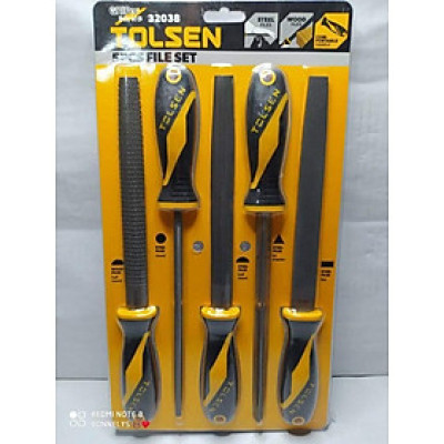 BỘ DŨA THÉP GỖ 5 CÂY 200MM,8