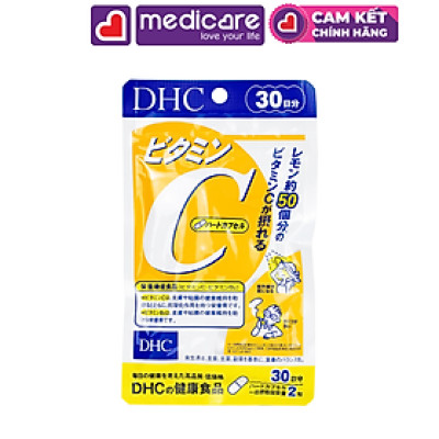 Viên Uống DHC Bổ Sung Vitamin C Cho Cơ Thể Gói 60 viên