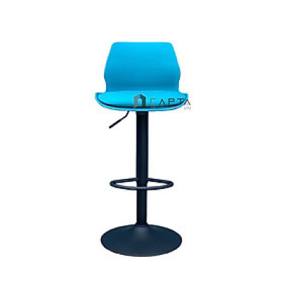 Ghế quầy bar có nệm chân thép CB2276A-P Nội thất Capta Ghế bar lưng tựa nhựa nệm giả da pvc êm ái chân thép mạ tăng giảm hcm