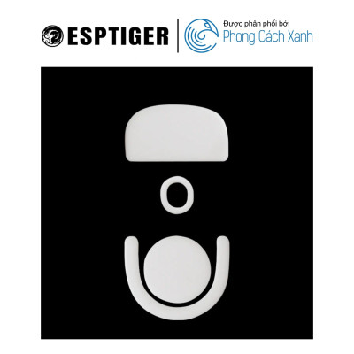 Feet chuột PTFE ESPTiger ICE V2 dành cho chuột Logitech G Pro X Superlight 2 (1 bộ) - Hàng Chính Hãng