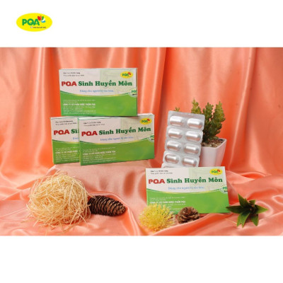 Sinh Huyền Môn PQA Thành Phần Từ Thiên Nhiên Giúp Nhuận Tràng Dùng Cho Người Táo Bón, Khó Tiêu Hộp 10 viên