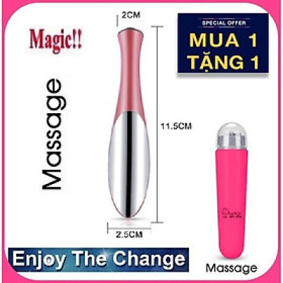(Có Hàng Sẵn) Combo 02 Massage Mắt Nhỏ Gọn Cầm Tay Mini Giảm Thâm Quầng FS1071