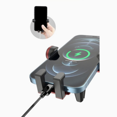 Giá Đỡ Điện Thoại Kẹp Cửa Gió Điều Hoà Ô Tô Hình Mr.Âm Nhạc Độc Đáo Phù Hợp Với Tất Cả Các Loại Xe Ô Tô