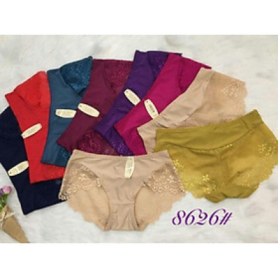 Combo 10 quần lót cao cấp phối ren 8626
