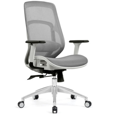 Ghế Công thái học HyperWork Airy – HPW OC02 (Đen/ Trắng) - Hàng Chính Hãng