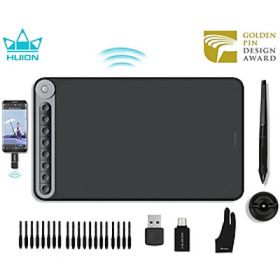 HUION inspiroy Dial Q620M Graphic Tablets - Bảng vẽ Cảm ứng - Hàng chính hãng