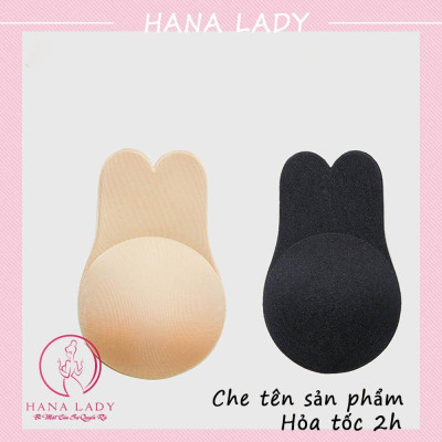Miếng dán ngực tai thỏ - Dán ti nhủ hoa nâng ngực tạo khe cao cấp DT014