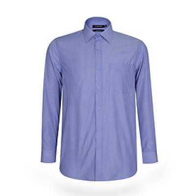 Áo sơ mi nam KHATOCO dài tay họa tiết A1MD498T1-CNIN581-2608-D