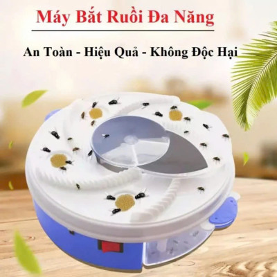 Top Máy Bắt Ruồi Côn Trùng Tự Động Thông Minh Bán Chạy – Sạch Sẽ, Tiện Lợi, Không Mùi Loại Xịn