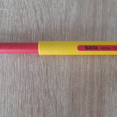 Cờ lê đầu sao torx T25 x 170mm cách điện 1000V VDE SATA 84804