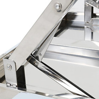 [Chính hãng Qui Phúc] Bàn inox 201 FELIX chân xếp gọn Thái Lan 70x120cm cao 75cm