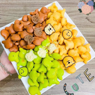 Bánh Gấu Mix 3 Vị VIETTIN MART 420G