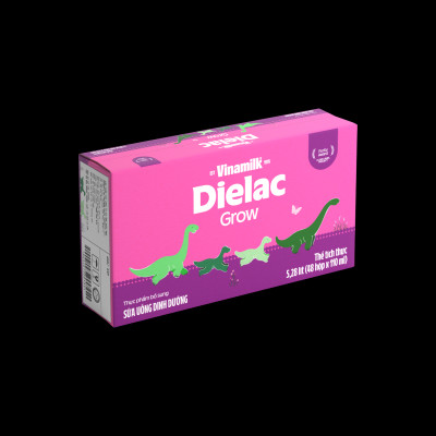 Thùng 48 Hộp Sữa Bột Pha Sẵn Vinamilk Dielac Grow 110ml