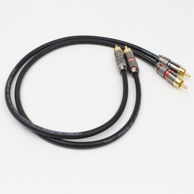 SOAIY Bộ 02 Dây Tín Hiệu Audio RCA Chống Nhiễu Monster Standard 100 - Hàng Nhập Khẩu