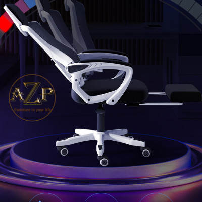 Ghế Trưởng Phòng  Ergonomic AZP-9908-TRẮNG Hỗ Trợ Cột Sống Lưng, Có Ngả Lưng