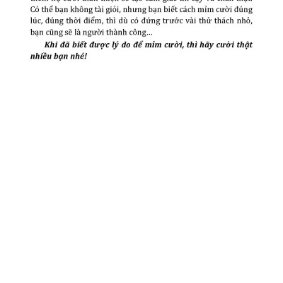 Hãy Để Nụ Cười Lên Tiếng (Tái bản 2025)