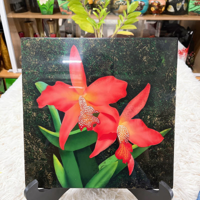 Tranh Sơn Mài Tĩnh vật Cao Cấp 30X30 cm