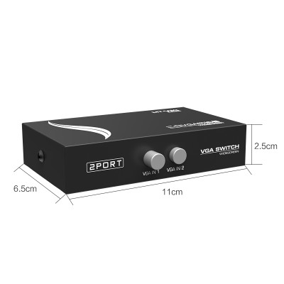Bộ gộp VGA 2 vào 1 ra MK-VIKI (2 Port VGA Switch) - Hàng Nhập Khẩu
