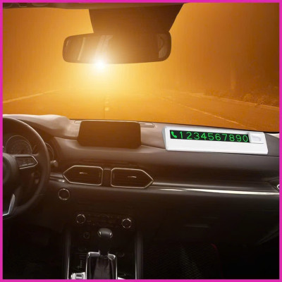 Bảng Số Liên Lạc, Gắn Taplo Xe ôtô, Tiện Dụng, Văn Minh, Đỗ Xe Vướng Đường, Lối Đi Mọi Người Biết Số ALO- Takyhome  9300