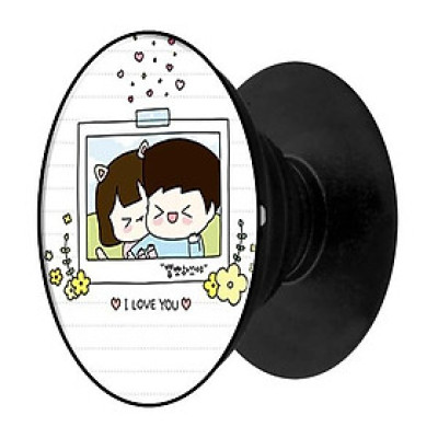 Popsocket in hình dành cho điện thoại mẫu Ảnh Cặp Đôi Chụp Ảnh
