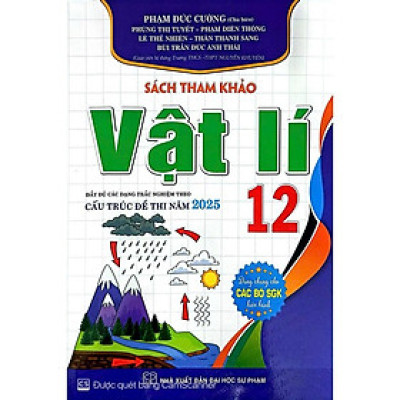 Sách - Combo sách tham khảo Toán 12 + Vật Lí 12 + Hóa Học 12 (Theo chương trình GDPT mới) HAB