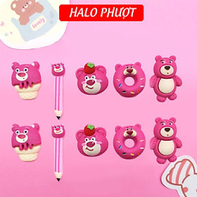 (Kèm Keo) Charm 3D trang trí nón bảo hiểm, điện thoại, xe...